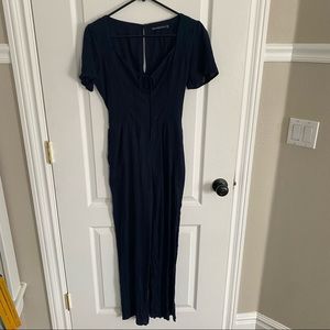 Abercrombie Navy Jumpsuit